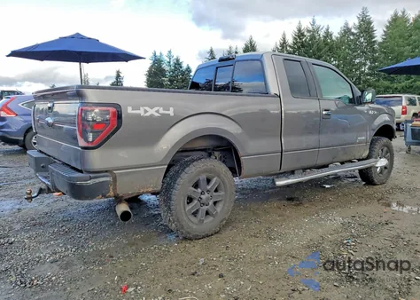 2013 Ford F150 Super Cab из США, поврежденный, VIN 1FTFX1ET4DFE08115